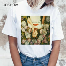 Женская футболка с принтом Lana Del Rey Harajuku Ullzang, забавная футболка для фанатов 90 s, Повседневная футболка в Корейском стиле 2024 - купить недорого