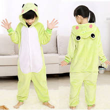 Disfraz de rana verde para niños, conjunto de ropa con capucha para fiesta de Halloween, Cosplay, manga larga 2024 - compra barato