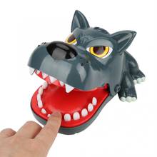 Novelty Wolf Finger Game Jokes Toy Gags Practical Kids Adults Interactive Fierce Dog Game Prank Parent-Child Party Game Toys 2024 - buy cheap