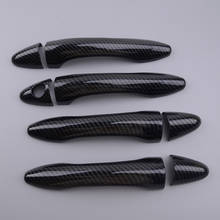 8pcs Side Door Handle Cover Trim Decor Carbon Fiber Style ABS Fit For Kia Optima K5 2011 2012 2013 2014 2015 2024 - buy cheap