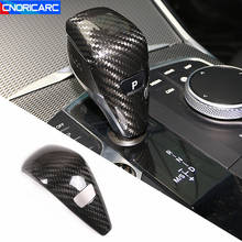 Car Styling Carbon Fiber For BMW 3 Series G20 G28 2020 Gear Shift Handle Modified Sticker Cover Trim Interior Accessories 2024 - buy cheap