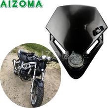 Duplo esporte motocicleta led farol julgamento enduro versão para kawasaki yamaha suzuki honda gás txt pro ec 125 250 2024 - compre barato