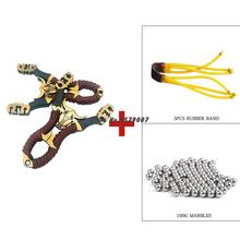 Outdoor Hunting Shooting Alloy Slingshot Powerful Ejection And Rubber Band Sling Shooting Game Professional Sling Shot Bow 2024 - buy cheap