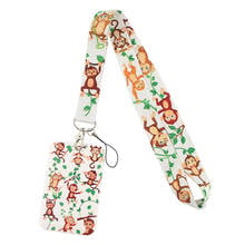 LX49 Monkey Lanyard For Keys Mobile Phone Hang Rope Keycord USB ID Card Badge Holder Keychain DIY Lanyards 2024 - buy cheap