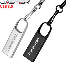 JASTER USB 3.0 metal USB Flash Drive 64GB 32GB 16GB 8GB 4GB USB Stick Metal Pen Drive  Real Capacity (Over 10pcs Free logo) 2024 - buy cheap