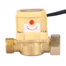 Water Flow Sensor G1/2-G1/2 Thread Connector Circulation Pump Adjustable Pressure Control Flow Switch 220V 2024 - buy cheap