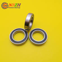 500pcs free shipping The Rubber sealing cover  Thin wall deep groove ball bearings 6804-2RS 20*32*7 mm 2024 - buy cheap