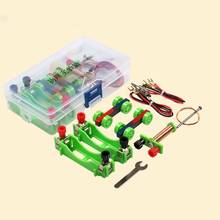 Boneco de eletroímã para crianças, brinquedo educativo diy para experimento físico de crianças 2024 - compre barato