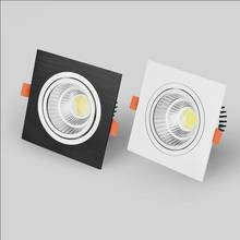Dimmable Recessed COB LED Downlights 7W 9W 12W LED Ceiling Spot Lights 85-265V Warm Cold White LED Ceiling Lamps Indoor Lighting 2024 - buy cheap