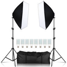 Photography Softbox Continuous Lighting Kit With 4 Lamp Holders 20W LED Light Professional Photographic Photo Studio Accessories 2024 - buy cheap