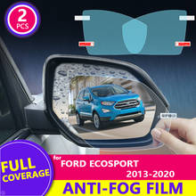 Adesivo de retrovisor para carro ford ecosport 2013 - 2020 2019, espelho retrovisor, hd, anti-neblina, anti-arranhões, à prova de chuva, acessório automotivo 2024 - compre barato