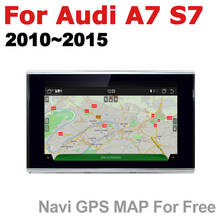 Автомобильный Android радио GPS мультимедийный плеер для Audi A7 S7 4G8 2010 ~ 2015 MMI стерео HD экран навигация Navi Media 2024 - купить недорого