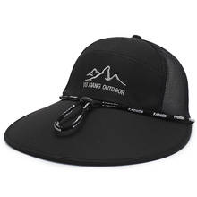 Sun Visor Hats Women Men Large Brim Summer UV Protection Beach Cap Quick Dry Mesh Baseball Cap Fishing Hat 2024 - buy cheap