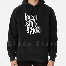 Kreol Style 974-White Logo hoodies long sleeve 974 Logo 974 Creole Reunionnais Reunion Island Reunionese Creole 2024 - buy cheap