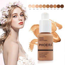 PHOERA Face Base Makeup Concealer primer Make Up Cream lasting Mineral Touch 10 colors Natural maquiagem TSLM1 2024 - купить недорого