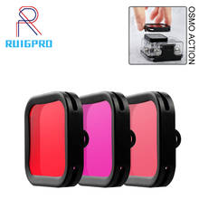 Filtro colorido para câmera osmo, proteção para fotos com dji osmo 2024 - compre barato