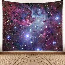 Tapiz de galaxia Celestial para colgar en la pared, alfombra psicodélica, colgante de estrella, Lobo, Hippie, decoración Bohemia para el hogar y la habitación 2024 - compra barato