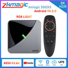 A95X F3 Air Android 9.0 TV Box RGB Light Smart Tv box Amlogic S905X3 8k Plex Media Server Google Play A95X F3 set-top tv box 2024 - buy cheap