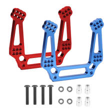 Alloy Front Shock Tower for Traxxas 1/10 Slash Stampede Rustler Ford F150 Bandit Monster Replaces 3639 CNC Upgrade Parts Spare 2024 - buy cheap