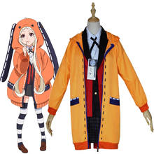 Fantasia de cosplay de kakegurui, conjunto completo de roupas para fantasia de coelho, com orelhas, uniforme de halloween, gambler yomozuki runa 2024 - compre barato