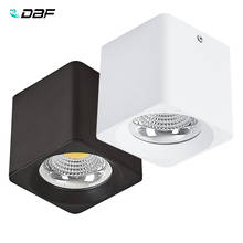 [DBF]Square White/Black No-Cut Surface Mounted Downlight High Power 10W 20W 30W Ceiling Spot Light 3000K/4000K/6000K AC110V 220V 2024 - buy cheap