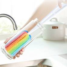 Detachable Water Bottle Cup Mug Glass Washing Sponge Cleaning Brush Coffe Tea Scrubber With Handle Cleaning Utensils Brush Glass 2024 - buy cheap