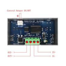 Controlador de velocidad del Motor PWM DC, regulador de ciclo de trabajo de frecuencia, interruptor ajustable, atenuador LED, controlador de pulso Digital, 2 modos, ZK-PP2K 2024 - compra barato