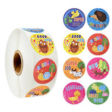 50-500pcs Colorful Animal Cartoon Behavior Encouragement Sticker Journal Scrapbooking Teacher Reward Stickers for Stationery 2024 - buy cheap