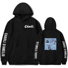 Sudadera con capucha de estilo Simple para hombre y mujer, prenda de vestir masculina de Charli D'amelio, estilo Harajuku, estilo Harajuku 2024 - compra barato