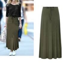 High Quality Women Pleated Long Skirt Fashion Slit Belted Maxi Skirt Autumn Winter High Waist Vintage A-Line Skirts 2024 - buy cheap