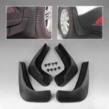 Protetor de para-lama preto para honda fit jazz 2008 2009 2010 2011 acessórios 2024 - compre barato