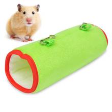 Hamster Tunnel Hedgehog Tube Chinchillas Guinea Pig Bed Plush Hamster Hammock Small Animal Hanging Bed Hamster Accessories 2024 - buy cheap