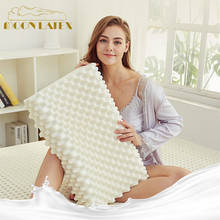 Moonlatex Original Pure Thailand Natural Latex Pillow Remedial Neck Protect Vertebrae Health Care Orthopedic Pillow Slow Rebound 2024 - buy cheap