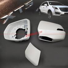 QDAEROHIVE Side Mirror Covers Caps chrome door mirror cover ABS car styling for cadillac XT4 XT5 XT6 ! 2024 - buy cheap