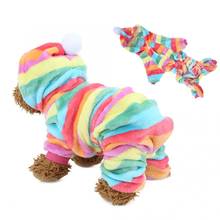 Dog Clothes Autumn Winter Pet Clothes Jump Suit Warm Pajamas Clothing for Dogs Cats Warm Pet Clothing 2024 - buy cheap