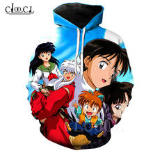 Inuyasha Japanese Anime Hoodie Popular Fashion Men/Women Sweatshirts 3D Printed Hip Hop Streetwear Hoodies Harajuku Sportswear 2024 - buy cheap