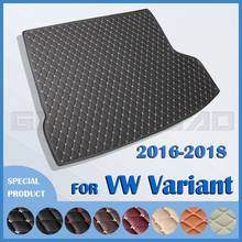 Car trunk mat for Volkswagen Variant 2016 2017 2018 cargo liner carpet interior accessories cover 2024 - buy cheap