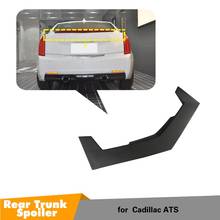 Carbon Fiber Rear Spoiler for Cadillac ATS Sedan 2014 2015 2016 2017 2018 Glossy Black Rear Bumper Trunk Wing 2024 - buy cheap