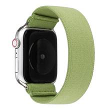 Women's Watchband Correa for Apple Watch 6 Se 5 4 3 Band Solo Loop for iwatch 38mm 40mm 42mm 44mm Elastic Belt. 2024 - buy cheap