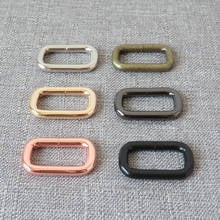 Hebilla de cinturón de metal para bolso, correa de 25mm, cierre de cadena de eslabones, collar martingale, accesorio de cuerda para perro, 1 ud. 2024 - compra barato