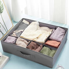 Bedroom Closet Clothes Organizer for Sock Bra Underwear Storage Box Foldable Multi-Size Drawer Divider Wardrobe Rangement Boxes 2024 - buy cheap
