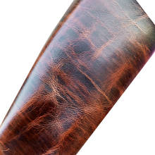 Piel auténtica de Caballo Loco, primera capa de piel de vaca, 2,0mm, material de cuero hecho a mano, cuero artesanal 2024 - compra barato