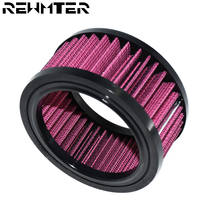 Motorcycle Replacement Air Cleaner Intake Filter Universal Air Filter Element Replacement​ For Harley Sportster XL 883 1200 48 2024 - buy cheap