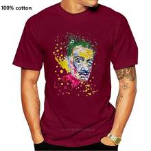 2020 Salvador Dali T shirt men t shirt fashion funny t shirt O Neck white TShirts For men Top Tees Watercolor Desgin 2024 - buy cheap