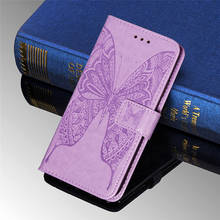 3D mariposa Flip funda de piel para Xiaomi Redmi Nota 9 Pro Max 8T 8 7 6 Pro K30 K20 ir 9C 9A 9 8A 7A 7 6A 6 10X cartera caso 2024 - compra barato