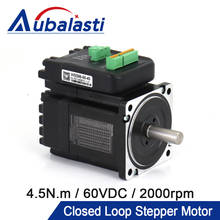 Aubalasti 4.5N.m Nema34 Integrated Closed Loop Stepper Motor 6A 24-80VDC 2000rpm Hybrid Servo Motor and Driver iHSS86-60-45 2024 - buy cheap