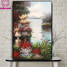 DIY Diamond Painting Abstract art, flowers, landscape diamond Embroidery 5d mosaic Diamond needlework cross stitch room decor 2024 - buy cheap