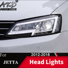 Head Lamp For VW Jetta Mk6 2011-2018 Jetta Headlights Fog Lights Day Running Light DRL H7 LED Bi Xenon Bulb Car Accessory 2024 - buy cheap