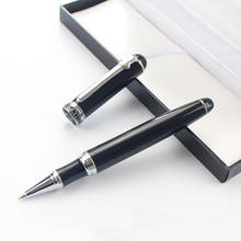 Caneta esferográfica marca duke, caneta esferográfica de metal com 2 canetas para escritório, executivo, masculino, assinatura 2024 - compre barato
