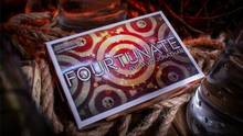 Fourtunate (Gimmicks and Online Instructions) by David Jonathan and Mark Mason Close up Magic Tricks Illusions Card Magic Fun 2024 - buy cheap